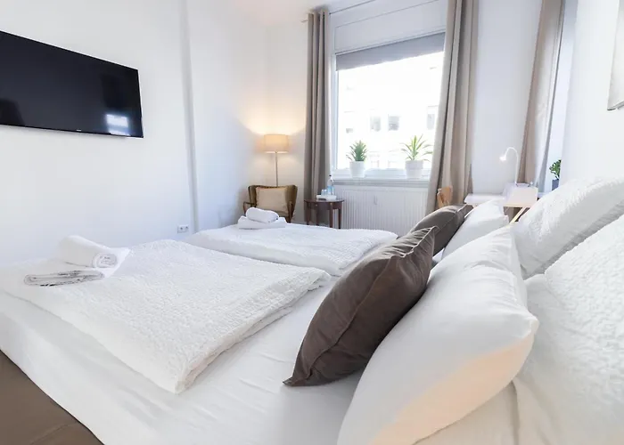 81qm Fuer 6 Gaeste - 3 List Nahe Messe & Zentrum Apartmán